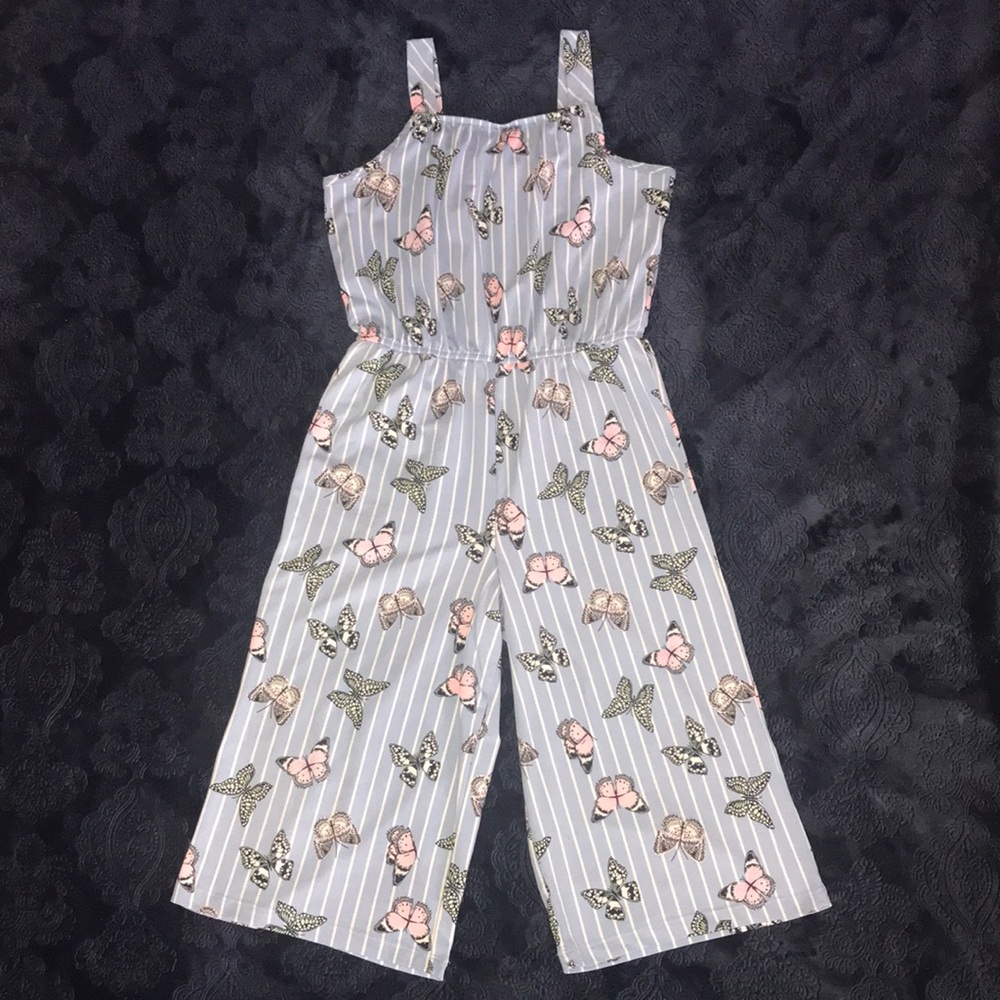 Wonder Nation Blue Butterfly Jumper